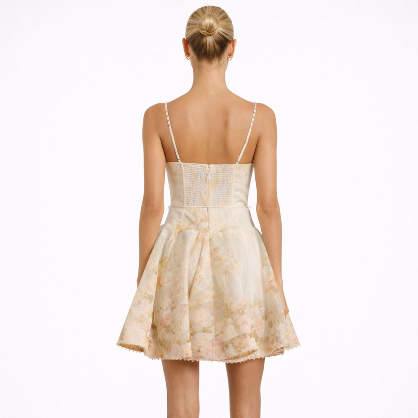 Vivienne Silk-Linen Dress